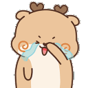 Deer Crylaugh emoji