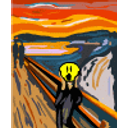 Munch Smiley emoji