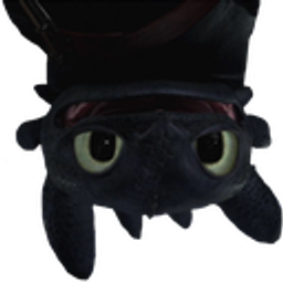 Toothless Reverse emoji