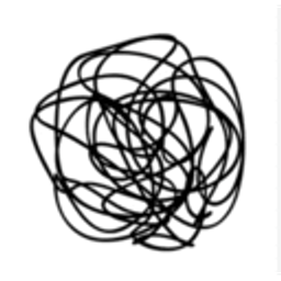 Scribble Spiral Confused emoji