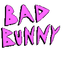 Badbunny Text emoji