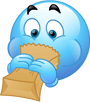 Vomit In Paper Bag emoji