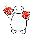 Baymax Cheer emoji