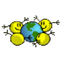 Hug Planet emoji