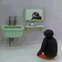 Pingu Brush Teeth emoji