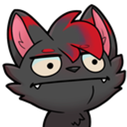 Black Cat Rolling Eyes emoji