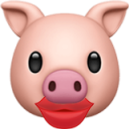 Lipstick On A Pig emoji
