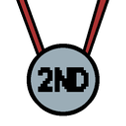 Second Place Medal emoji