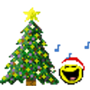 Xmas Tree Singing emoji