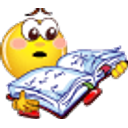 Sad Reading emoji