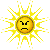 Angry Sun emoji