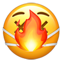 Fire Mask emoji