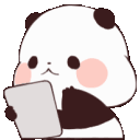 Panda Blush Tablet emoji