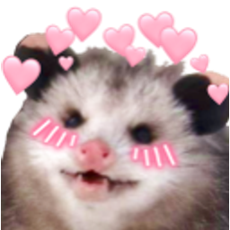 Lovingpossum emoji