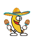 Bananadance Sombrero emoji