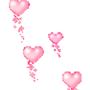 Pink Hearts E emoji
