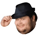 Hat Tip Mah Lady emoji
