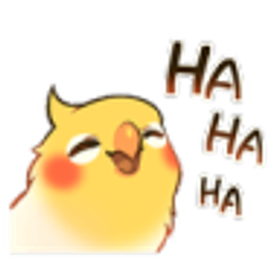 Birb Laugh emoji