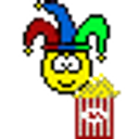 Jester Popcorn emoji