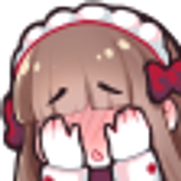 Anime Girl Crying Hands emoji