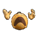 Supremely Displeased Spin emoji