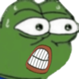 Pepe Teeth Grimace emoji