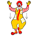 Ronald Mcdonald emoji