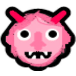 Pinkverofogre emoji