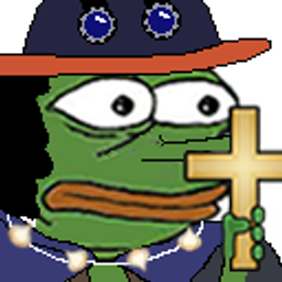Cross Pepe emoji