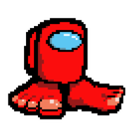 Amongfeet emoji