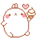 Molangicecream emoji