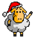 Xmas Sheep emoji