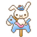 Bunny Carousel emoji
