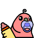 Parrot Paci emoji