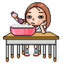 Eating emoji