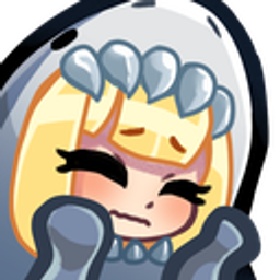 Shark Hat Shy emoji