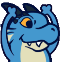 Dracthyr Yay Animated emoji