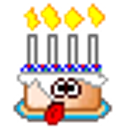 Bday Cake Tongue emoji