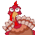 Turkey Crazy Eyes emoji