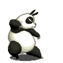 Panda Pound emoji