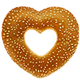 Bagel Love emoji