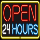 Open 24hrs emoji