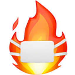 Fire With Mask emoji