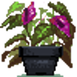 Purple Anthurium emoji