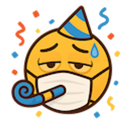 Yay But Dying emoji