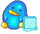 Penguin Ice emoji