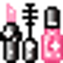 Pink Skull Flower Crown emoji