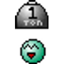 1 Ton emoji