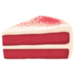 Red Velvet Cake emoji