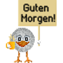 Good Morning Bird emoji